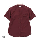 REFLAXバンドカラーシャツ【Made in Japan】