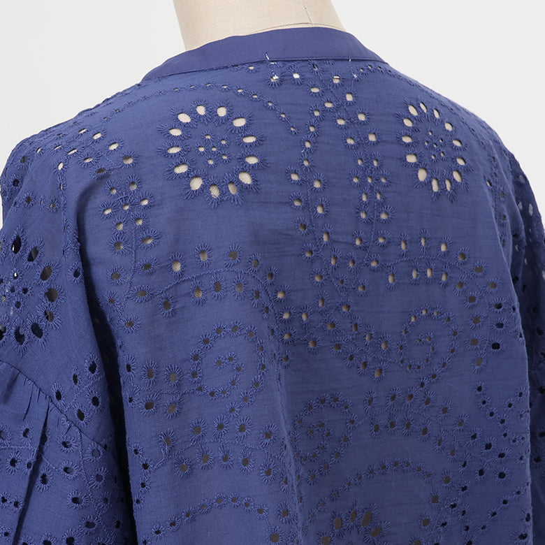 カットワーク刺繍レースブラウス – Mitsumine Online Shop