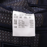 ゼニア“ELECTA”チェックスーツ【Made in Japan】