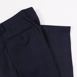 ゼニア“ELECTA”チェックスーツ【Made in Japan】