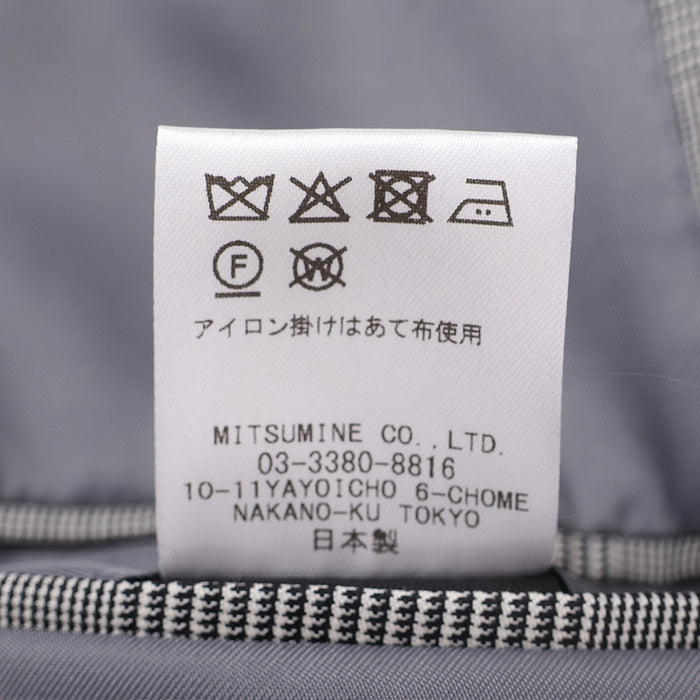 カノニコグレンチェックスーツ【Made in Japan】 – Mitsumine Online Shop