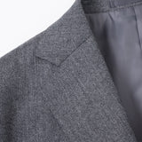 カノニコフランネル無地スーツ【Made in Japan】