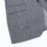 カノニコフランネル無地スーツ【Made in Japan】
