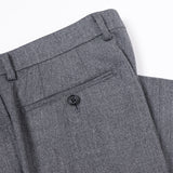 カノニコフランネル無地スーツ【Made in Japan】