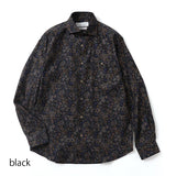 ボタニカルフラワープリントシャツ【Made in Japan】