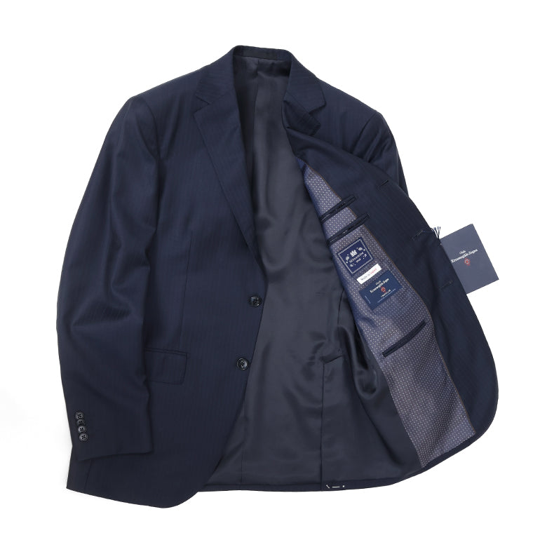 ゼニア”TRAVELLER”オルタネートストライプスーツ【Made in Japan