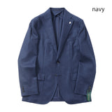 【Fly Jacket】ロロピアーナ杢ツイル無地ジャケット【Made in Japan】