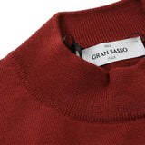 GRAN SASSO モックネックニット【Made in Italy】