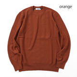 GRAN SASSO ヘリンボーンクルーニット【Made in Italy】