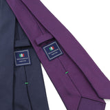ソリッドジャガードネクタイ【Made in Italy】