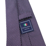 ミニサークル小紋ネクタイ【Made in Italy】