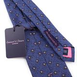 【Seaward & Stearn】ブロック小紋ネクタイ【Made in GBR】