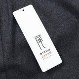 カシミヤ混ストレッチフラノ無地パンツ（ノータック）【Made in Japan】