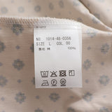 コーデュロイ小紋プリントシャツ【Made in Japan】