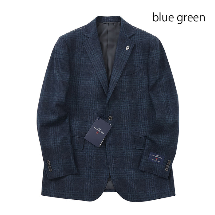ゼニアトロフェオトーンチェックジャケット【Made in Japan