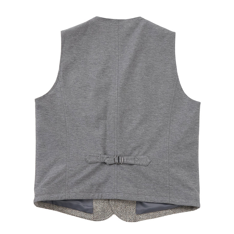 ハリス太巾ヘリンボーンベスト【Made in Japan】 – Mitsumine Online Shop