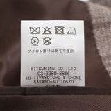 ロロ・ピアーナマットトーンチェックジャケット【Made in Japan】