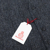 ハリスヘリンボーンベスト【Made in Japan】