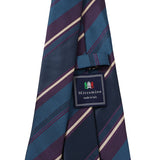 オルタネートストライプネクタイ【Made in Italy】