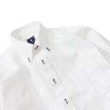 ジャガードボタンダウンシャツ【Made in Japan】