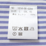 ロンドンストライプセミワイドシャツ【Made in Japan】