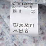 コーデュロイ総柄プリントシャツ【Made in Japan】