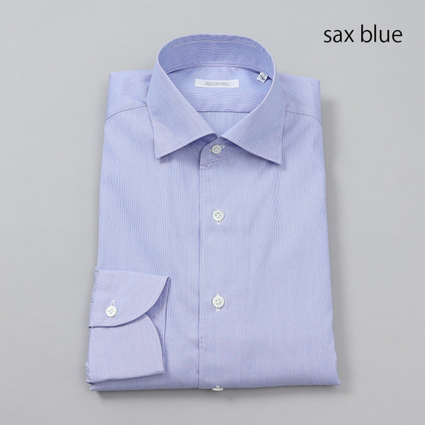 HITOYOSHI ストライプループボタンダウン【Made in Japan】