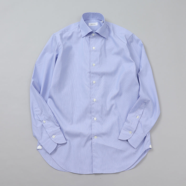 HITOYOSHI ストライプループボタンダウン【Made in Japan】