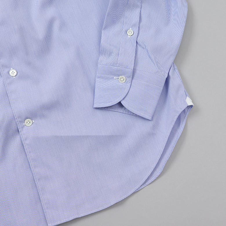 HITOYOSHI ストライプループボタンダウン【Made in Japan】