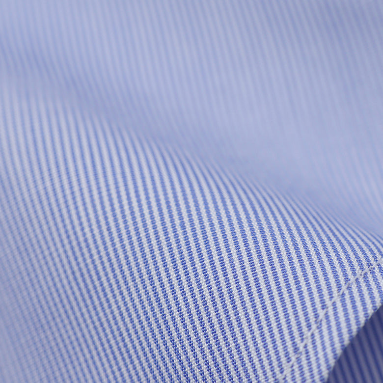 HITOYOSHI ストライプループボタンダウン【Made in Japan】