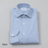 HITOYOSHI ストライプループボタンダウン【Made in Japan】