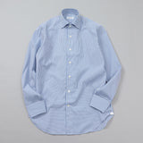 HITOYOSHI ストライプループボタンダウン【Made in Japan】