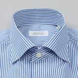 HITOYOSHI ストライプループボタンダウン【Made in Japan】