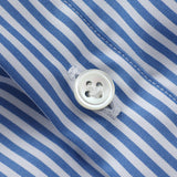 HITOYOSHI ストライプループボタンダウン【Made in Japan】