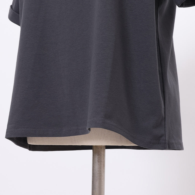 フレンチブルドッグワッペン風Tシャツ