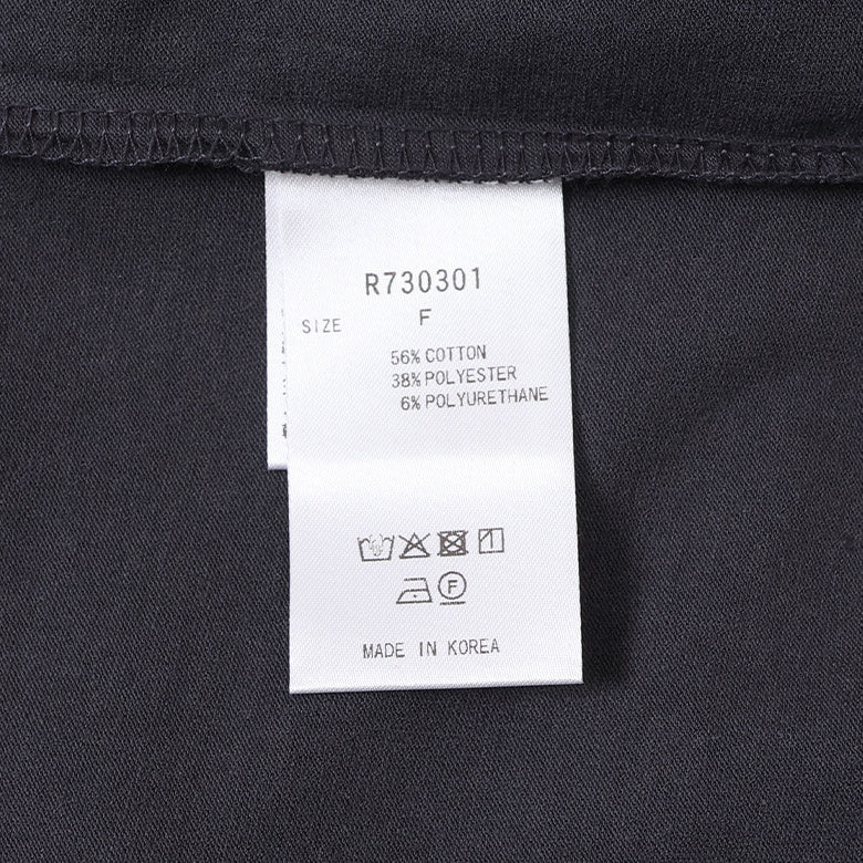 フレンチブルドッグワッペン風Tシャツ