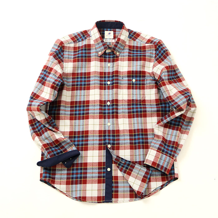 ソフトネルチェックシャツ【Made in Japan】 – Mitsumine Online