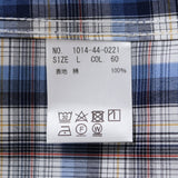 タイプライターチェックギミックシャツ【Made in Japan】