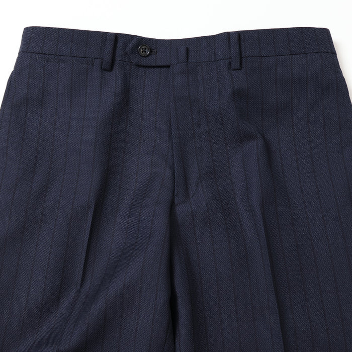 ゼニア”TRAVELLER”ピンストライプスーツ【Made in Japan ゼニア”TRAVELLER”ピンストライプスーツ【Made in Japan