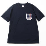 チェックポケットTシャツ【Made in Japan】